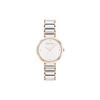 Calvin Klein Quartz Watch Stainless Steel Strap Pink Dial Gift Box Simple Small Rhinestone Watch Women watches silver 25200138