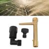 Brass Quick Coupler Wrench for Garden Hose, Underground Irrigation Tool, Easy Installation, Quick Access To Water, Wide Application