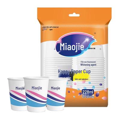 MIAOJIE Χάρτινα Ποτήρια Μιας Χρήσης
