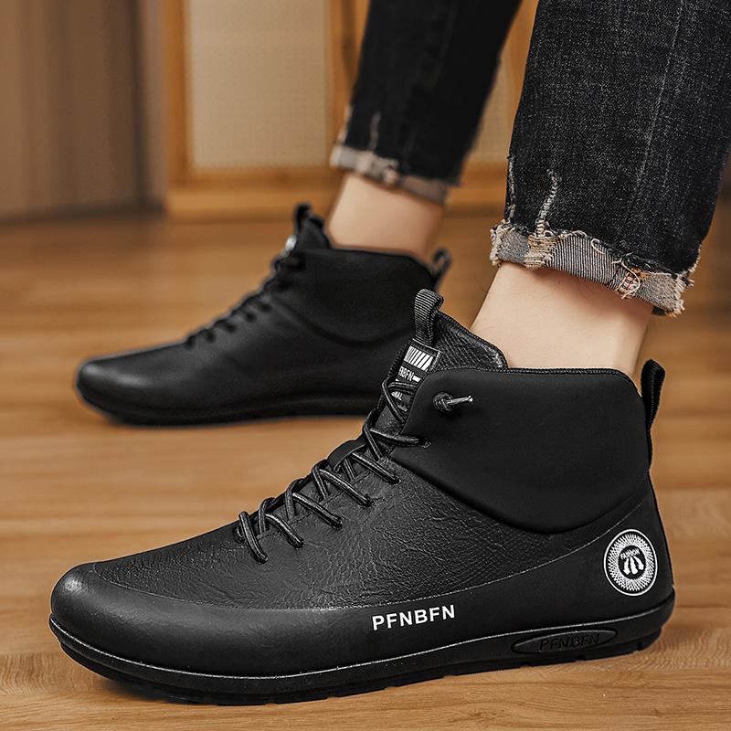 Hot Selling High-Quality Mens Casual Shoes Mid Cut Wear-Resistant Support Sports Shoes Versatile Daily Soft Walking Shoes