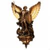 Archangel Wall Sconce Religious Saint Lamp Resin