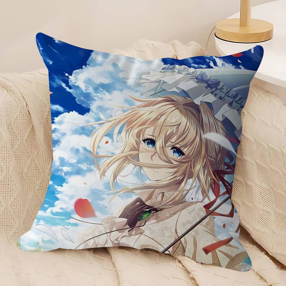 Novel V-Violet E-Evergardens Pillowcases Home Bedding Decorative Pillow Cover Wedding Super Soft Pillow Case