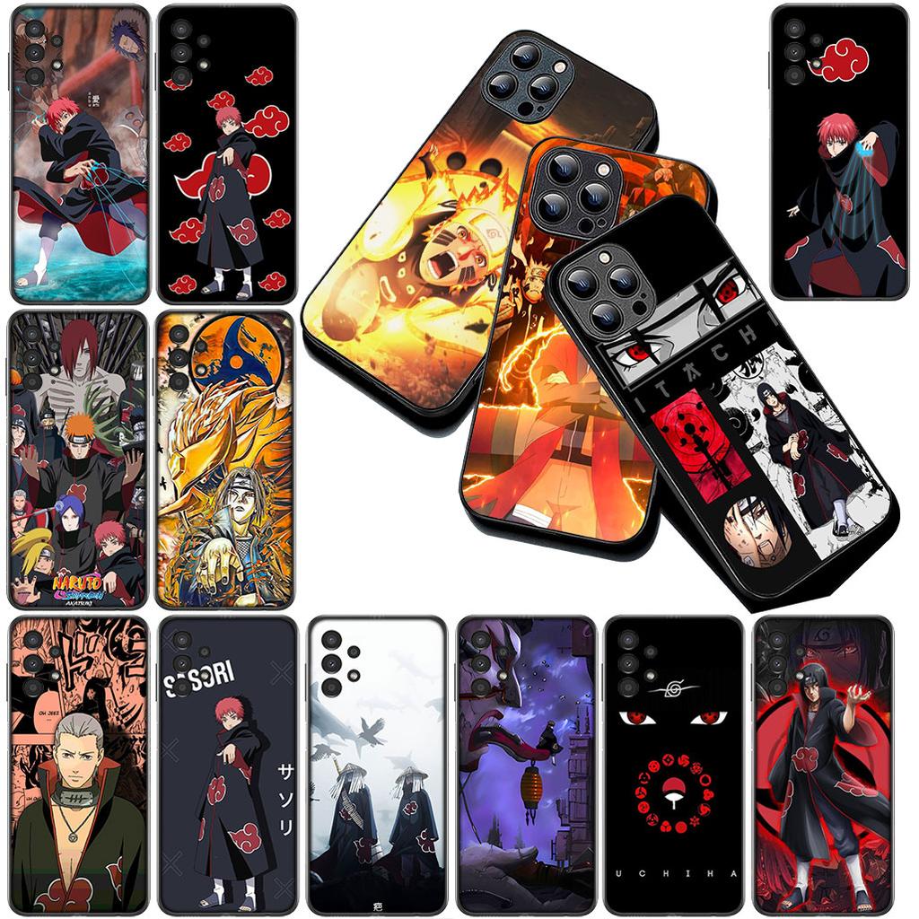 Akatsuki Narutos Sasori Itachi Uchiha Phone Case for Apple iPhone 17 Pro XS Max Air 6 7 8 Plus 5 + SE 2022 SE2 16E 8+ Cover