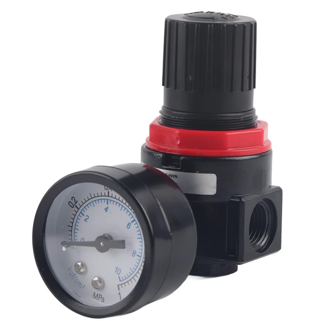Pressure Regulator Valve, AR2000 G1/4 Air Control Compressor Pressure Gauge Relief Regulator Valve, Air Tool Protection, Stable Pressure Regulation