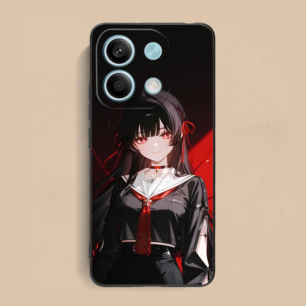 

Wuthering Waves Chisa Phone Case for Xiaomi Redmi 15 14 13 12 A5 3 2 1 C Plus 4G 5G Soft TPU Shockproof Cover Redmi A1+