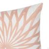 Embroidered Pillow Cover Throw Square Invisible Zip Geometric Cushion for Sofa Office Bedroom