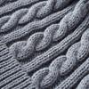 Warm Winter Knit Hat Scarf Gloves Set Men Women Outdoor Cold Weather Accessory Acrylic Triple Pack