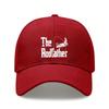 [Dad Hat Fishing] The Rodfather Print Polyester Adjustable Casual Outdoor Sports Baseball Cap For Men Women Father's Day Gift