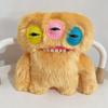 Funny Ugly Cute Monster Plush Toys Assorted Pastel rainbow Hues Soft Fluffy Material Novelty Decorative Gift for Teen Collectors