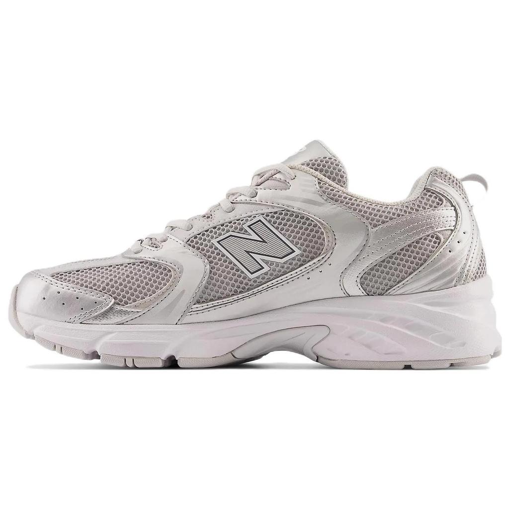 New Balance Men's 530 'Silver Metallic Moonbeam' (Unisex) Silver Metallic / Moonbeam Casual Shoes MR530RS