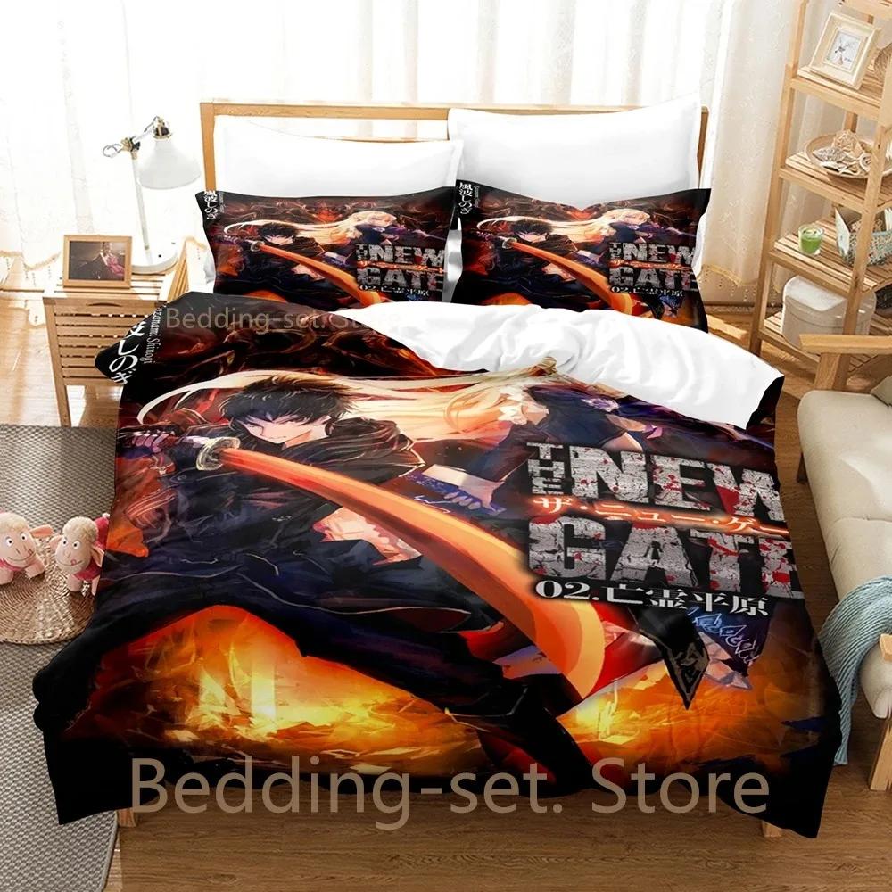 Bedding Set Single Twin Full Queen King Size Bed Set Adult Kid Bedroom Duvetcover Sets 3D Print Anime Bed Sheet Set