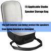 Water Resistant Speaker Carrying Case Lightweight Travel Organizers Reinforced Edges for Studio 5 Speaker