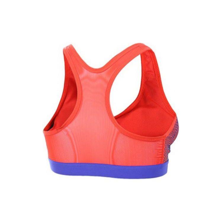 Nike Спортивный бюстгальтер с логотипом и принтом — фото 2