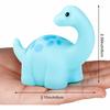 6 Pcs Pack Dinosaur Bath Toys Light UpFloating Bath Toys Set For Baby Toddlers Kids Birthday Easter Christmas Shower Pool Bath Toys Bathtub Bathroom T