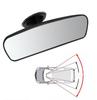 Universal Car Interior Wide Flat Interior Rear View Mirror With TPU Big Sucker