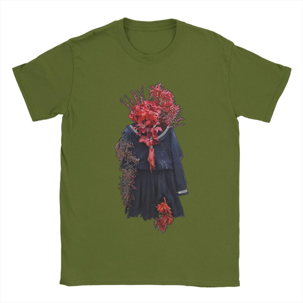 Herr T-shirt Silent Hill F Bomullskläder Vintage Kortärmad Rundhalsad T-shirt Sommar T-shirt