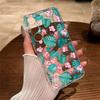 Monstera Deliciosa Lavender Floral Phone Case For Samsung Galaxy A56 A16 A26 A36 A37 A57 A21S A53 A33 A73 A12 Transparent Cover