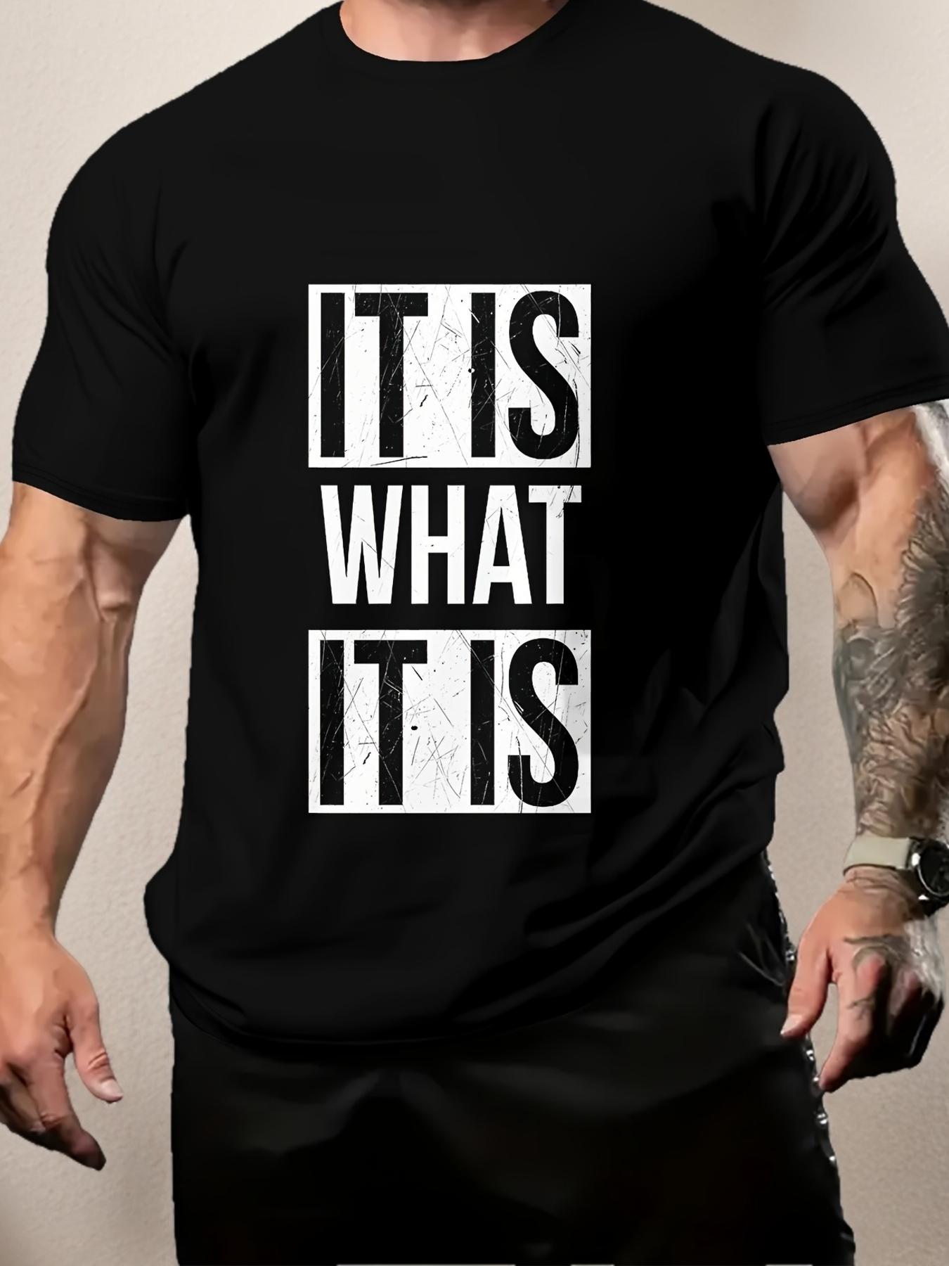 

Pattern Mens Tops Photon Selection Printed Mens Comfort TShirt Alphabet Summer Short Sleeves 4XL