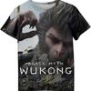 Men's Fashion Funny 3D Printed T-shirt Casual Round Neck Short Sleeved T-shirt
