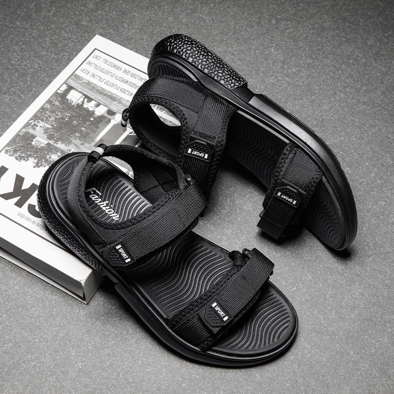 Summer Non-Slip Men's Sandals, Casual Outdoor Soft-Soled Business Beach Shoes, Simple and Versatile Men's Shoes