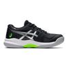New Asics Gel Game 8 Cushioned Slip Resistant Low Top Kids' Running Shoes Black Silver Kids' 1044A025-004