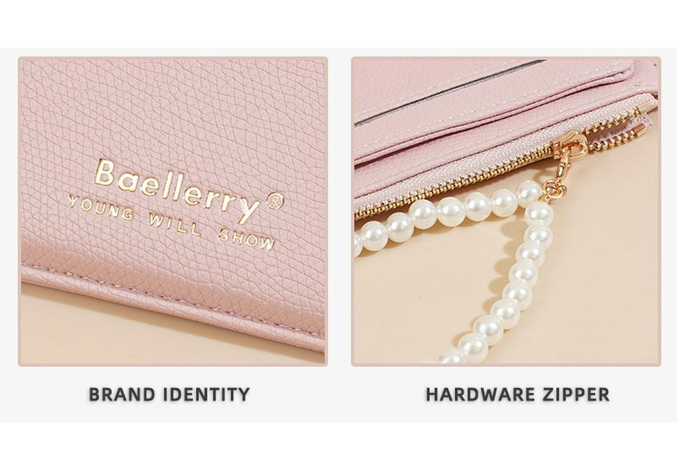 Women's High-End Multi-Card Slot Coin Purse - Small PU Card Holder for Students
