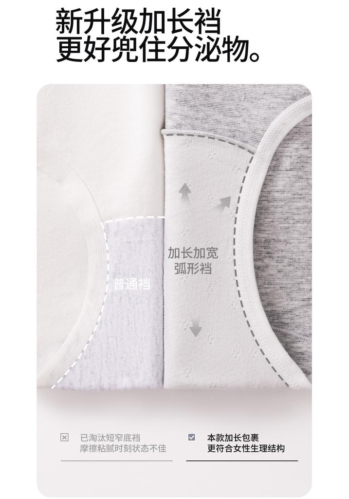 Pure Cotton Probiotic Antibacterial Women's Underwear