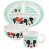 Skater Children's Plate Melamine Lunch Plate Dish Mickey & Minnie Disney 750ml M370