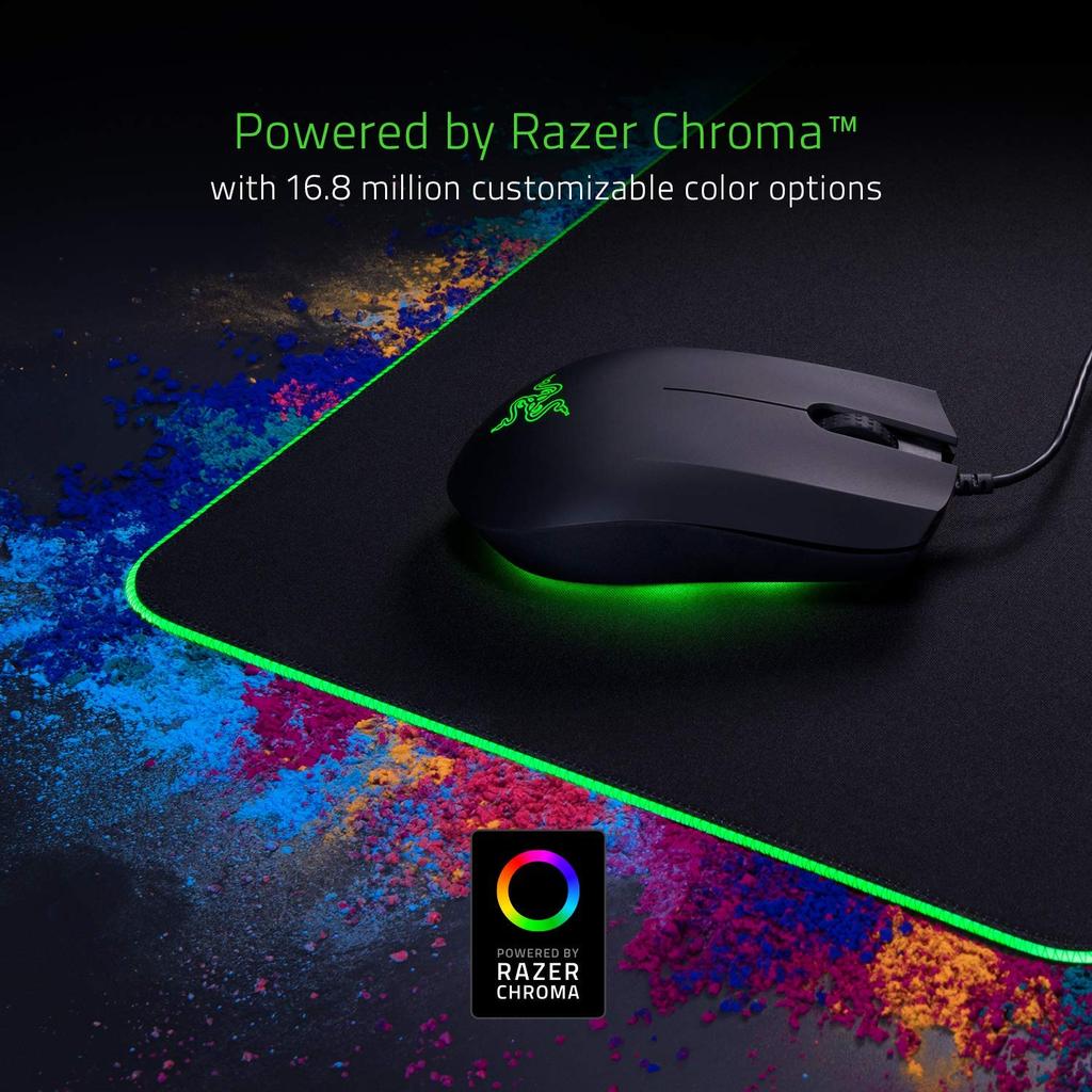 Razer Goliathus Chroma Extended Gaming Mauspad mit RGB-Beleuchtung Japanischer Hersteller [Offizielle Garantie] RZ02-02500300-R3M1
