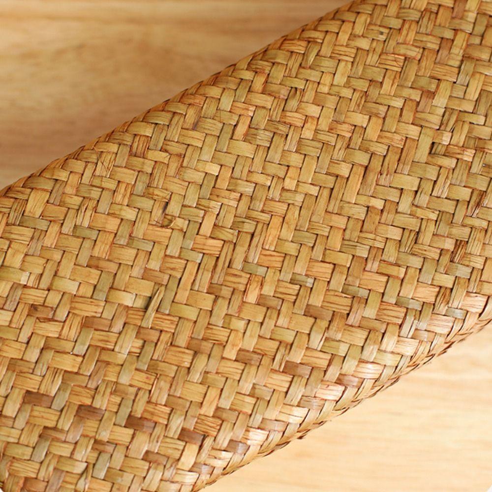 Woven Pattern Storage Basket Grass Vegetables Candy Snacks Display Basket Organizer Rectangle Organization Box Home Shop Hotel