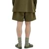 Fear of God Essentials Calção de Futebol em Fleece Masculino Militar Verde 160BT242005F
