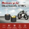TPMS Reifendruckkontrollsystem für Motorräder mit Bluetooth, 2 externe Sensoren