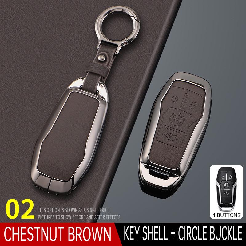 Key Cover Shell for 2015-2018 Ford Taurus, Mustang, Raptor, F150, Explorer