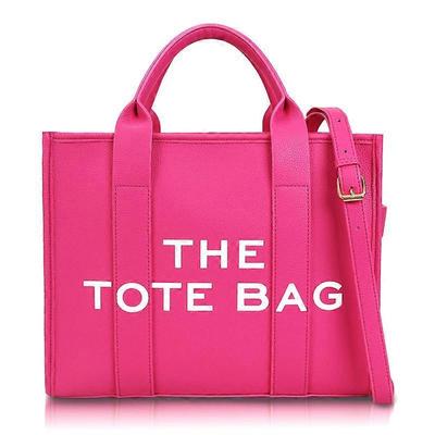 PU Tote Bags Handbags for Women, The Tote Bag with Zipper and Pockets Shoulder Bag for Women Ladies Girls Casual Pu Crossbody To