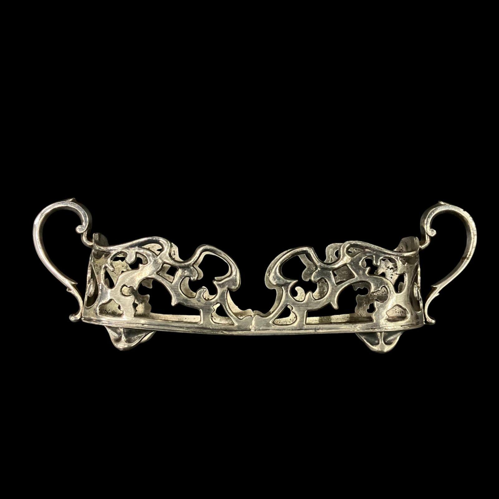 Used Wm. A. Rogers Antique Silver Plated Holder Made in Canada S.P.B.M