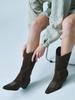Glen-Waverley 03150 Janie Western Boots (Brown)