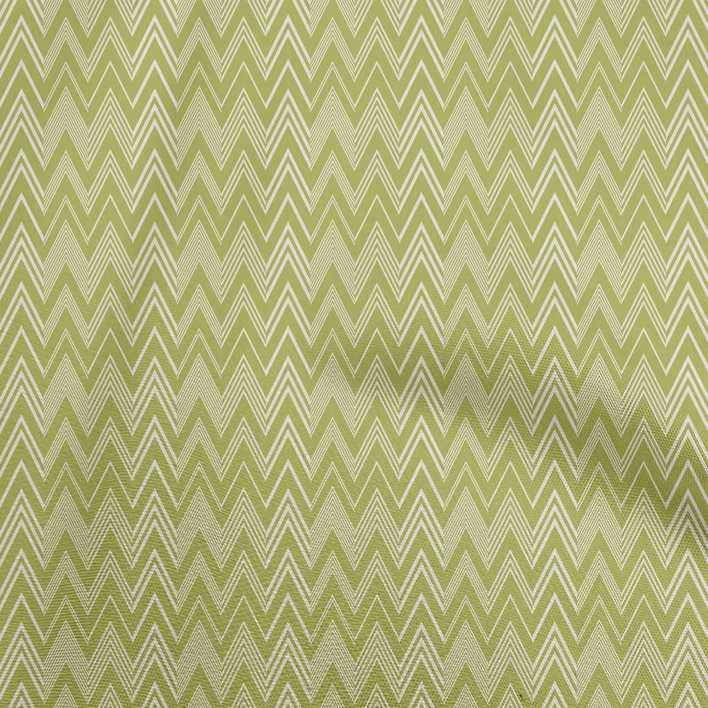 oneOone Tkanina bawełniana Flex Brown Chevron Craft Projects Decor Fabric drukowana na jardy 40 cali