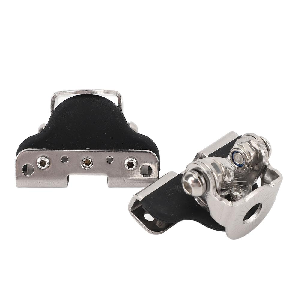 2Pcs LED Light Bar Mounting Bracket Stainless Steel Adjustable Work Light Mount Bracket Clamp Holder for Off Road Vehicle UTV Truck SUV