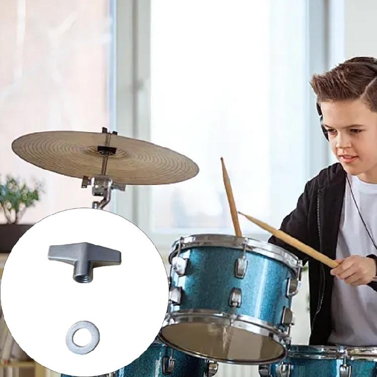 Safety Friendly Zinc Alloy Solid Butterfly Drum Nut Knob Recyclable Material Secure Locking Sustainable Music Gear