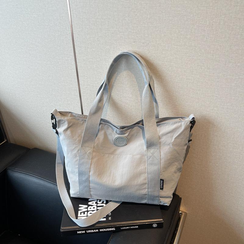 Large-capacity Bags Women's Spring and Summer Versatile New Messenger Bags Cloth Bags Leisure Students Class Tote Bags