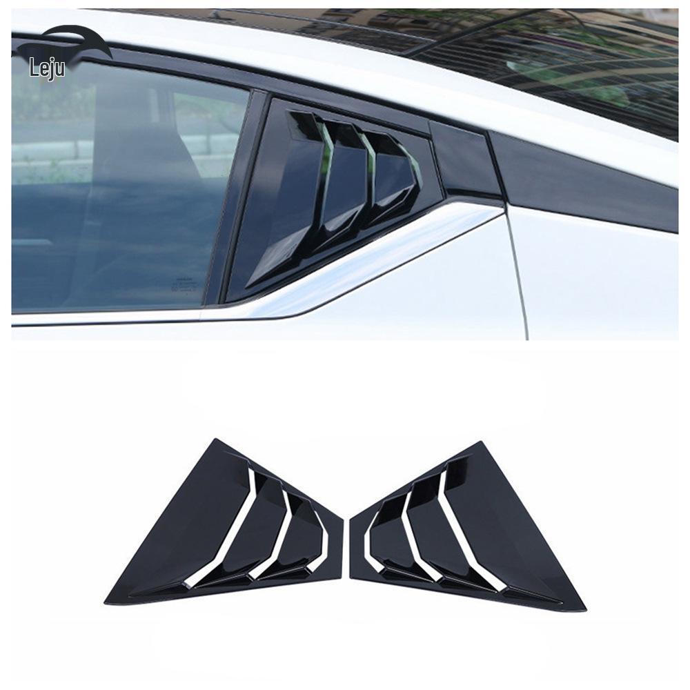 Carbon Fiber Rear Side Triangle Window Louvers for 2019-2021 Nissan Sylphy Teana