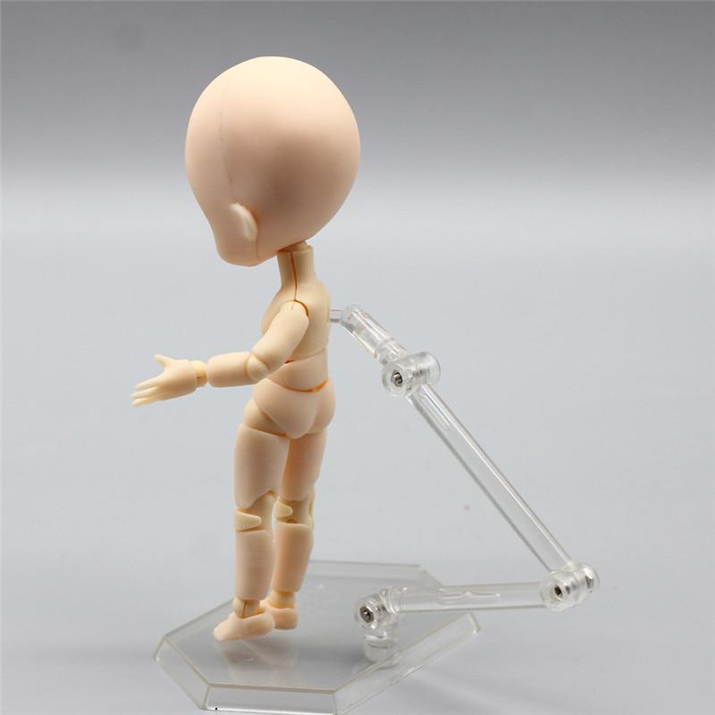 Makeup Doll Hand Feet Head Moveable Vegetarian Garage Kits OB11 Doll Body Baby Doll Models Toy