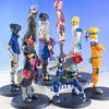 Naruto Anime Figures: Great Sword Kakashi, Uchiha Itachi, Sasuke, Minato, and Sakura
