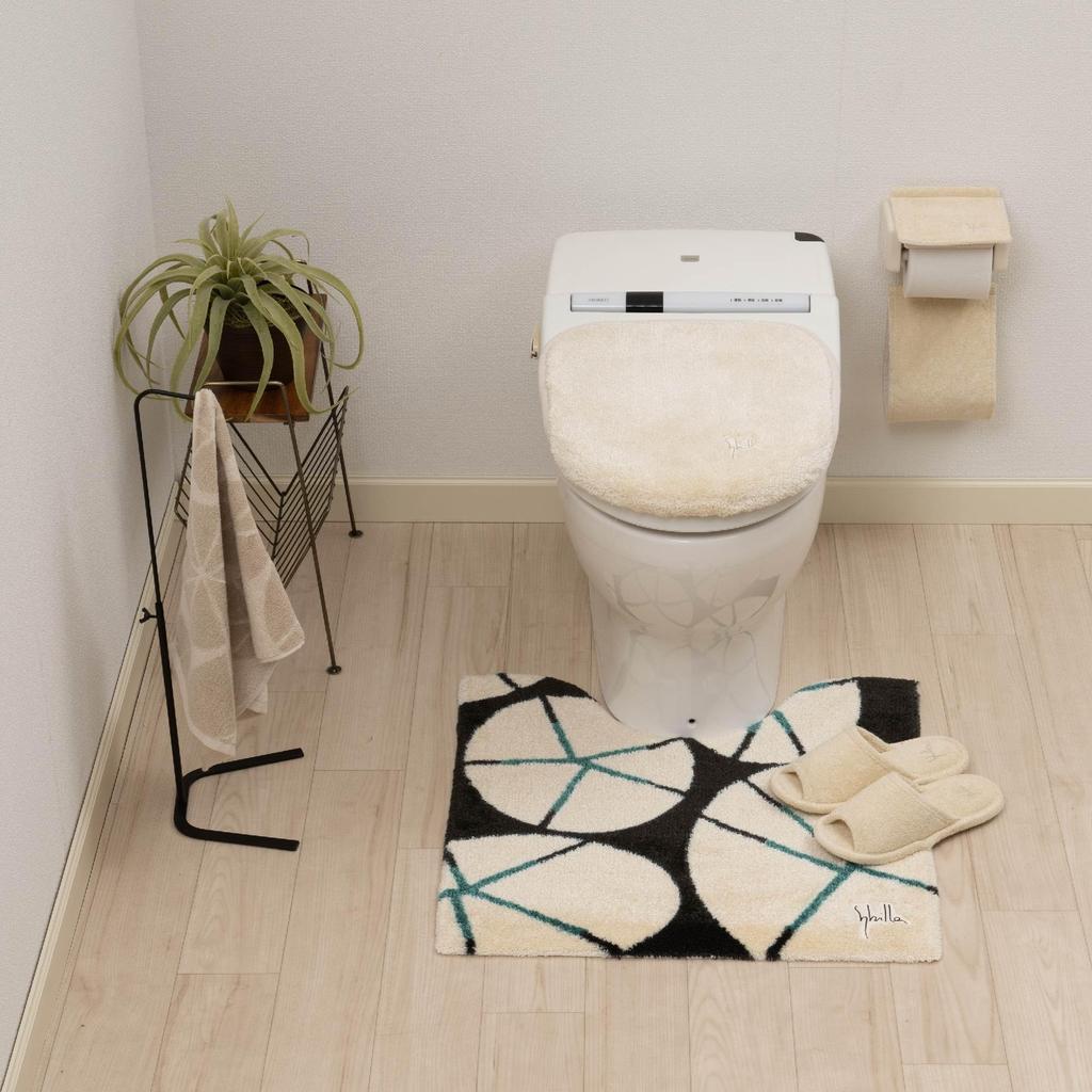 Sybilla Presa Toilet Hand Towel, approximately 34 x 80 cm, Beige, by Senko, 60533