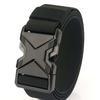 The New Men's 120Cm Buckle Belt Nylon Braided Lightweight Breathable Daily Commuter Men's Belt Outdoor Military Training Canvas Belt