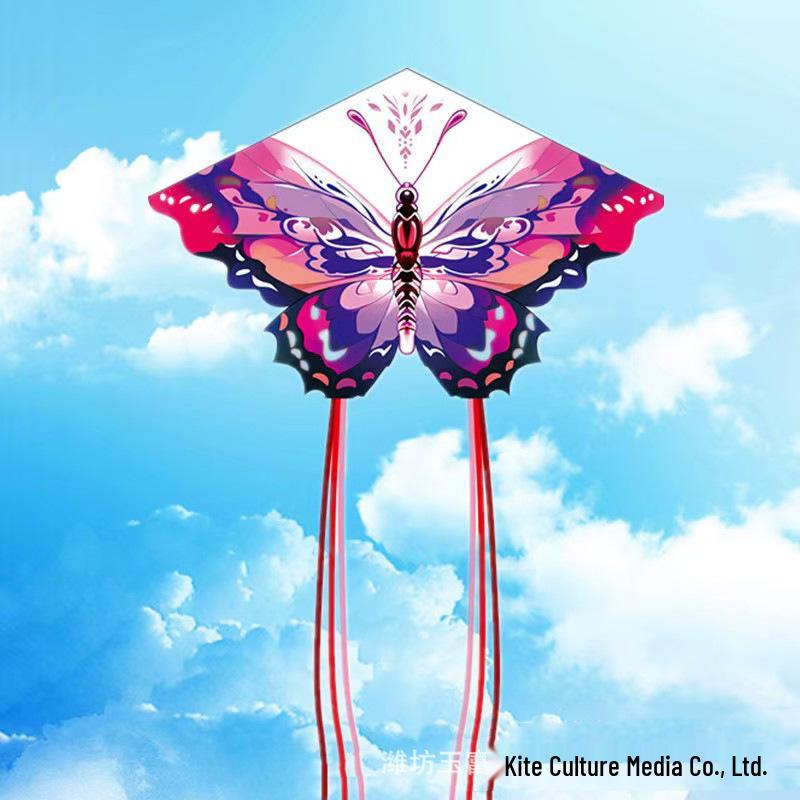 Colorful Easy-Fly Triangle Kite for Light Breeze