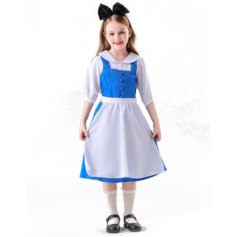 Cosplay year new parent-child lady halloween cos Alice dress manor maid cosplay costume