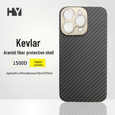 Kevlarové magnetické ochranné puzdro z uhlíkových vlákien pre iPhone 13 Pro Max