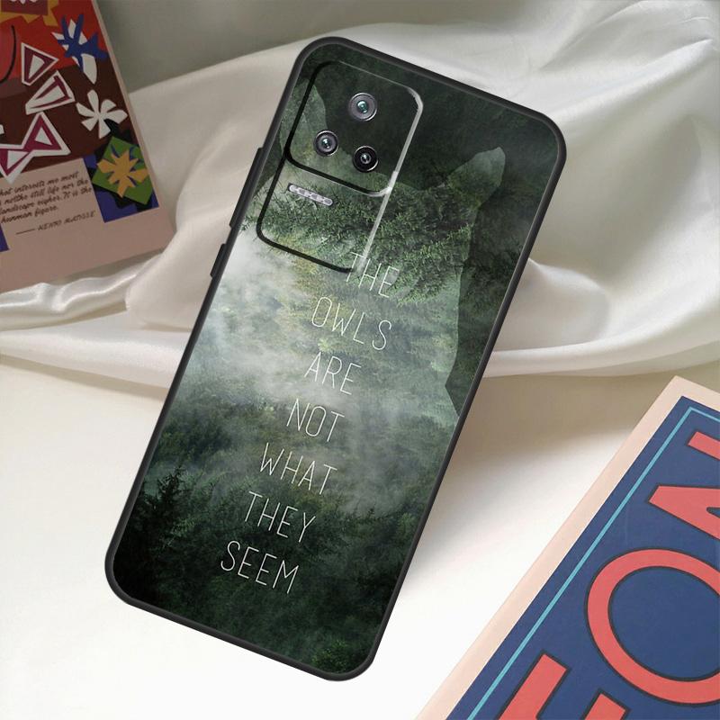 Fire Walk With Me Twin Peaks Case For Xiaomi 13 14 Ultra 11T 12T 13T Pro 12 Lite POCO X6 M6 Pro X3 X4 X5 M5s F3 F5 Cover