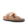Gizeh Serie Unisex Mode Metallschnalle Rutschfeste Flip-Flops Braun 1025062